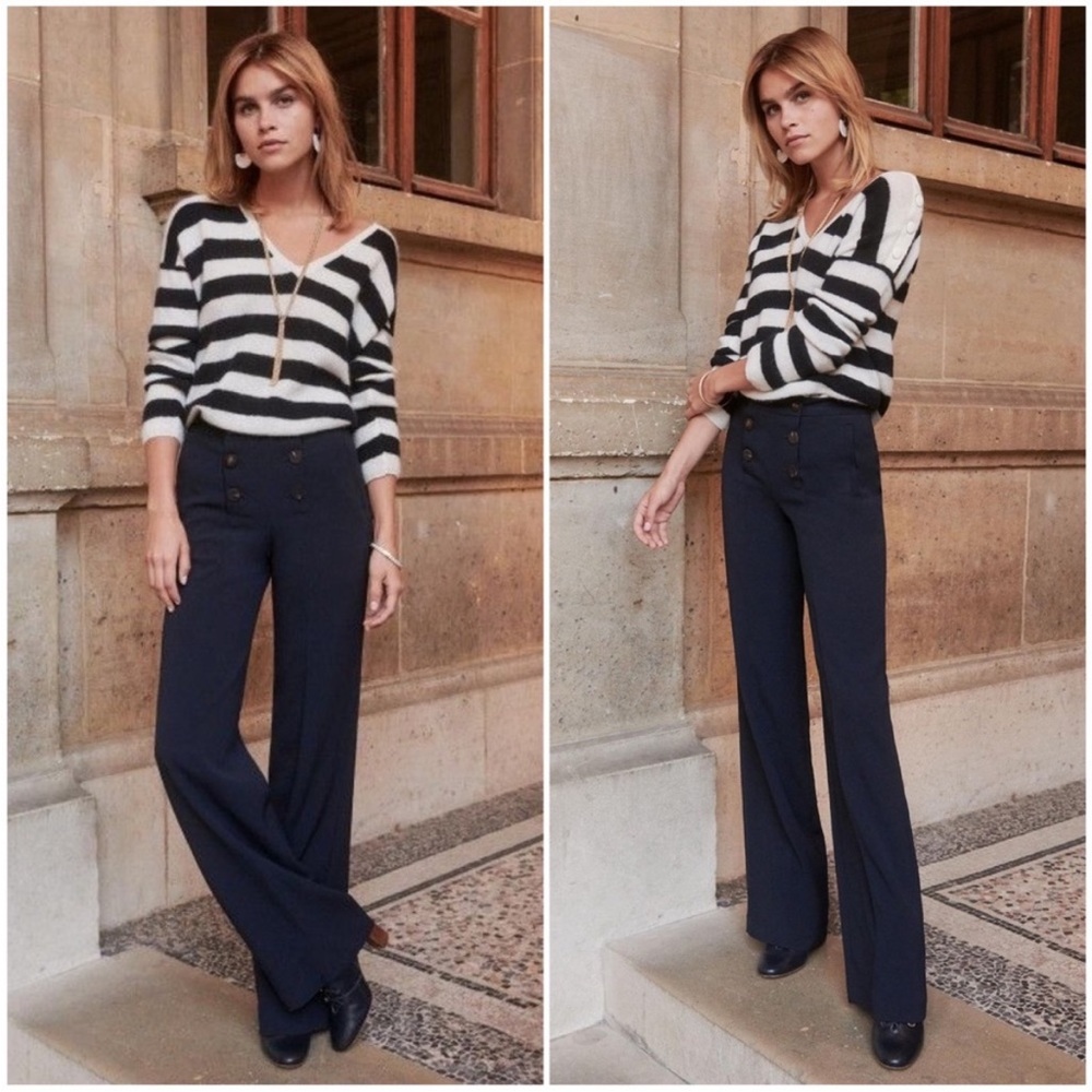 SÉZANE Francesca Pants - Navy